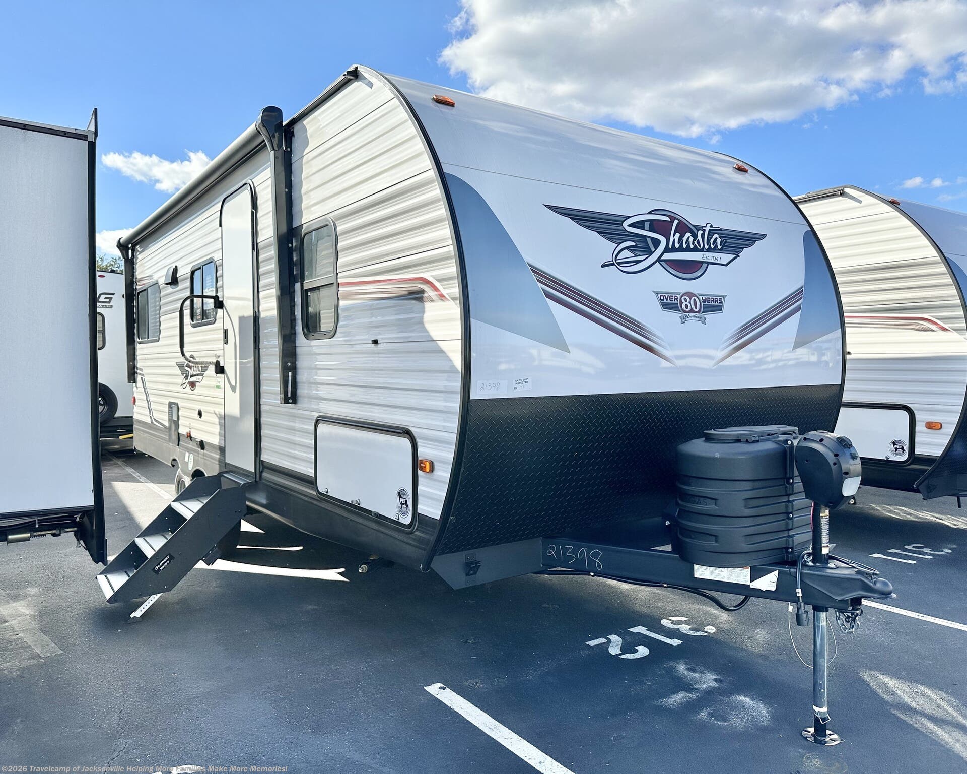 New 2023  Shasta Oasis 21CK by Shasta from Travelcamp of Jacksonville in Jacksonville, FL