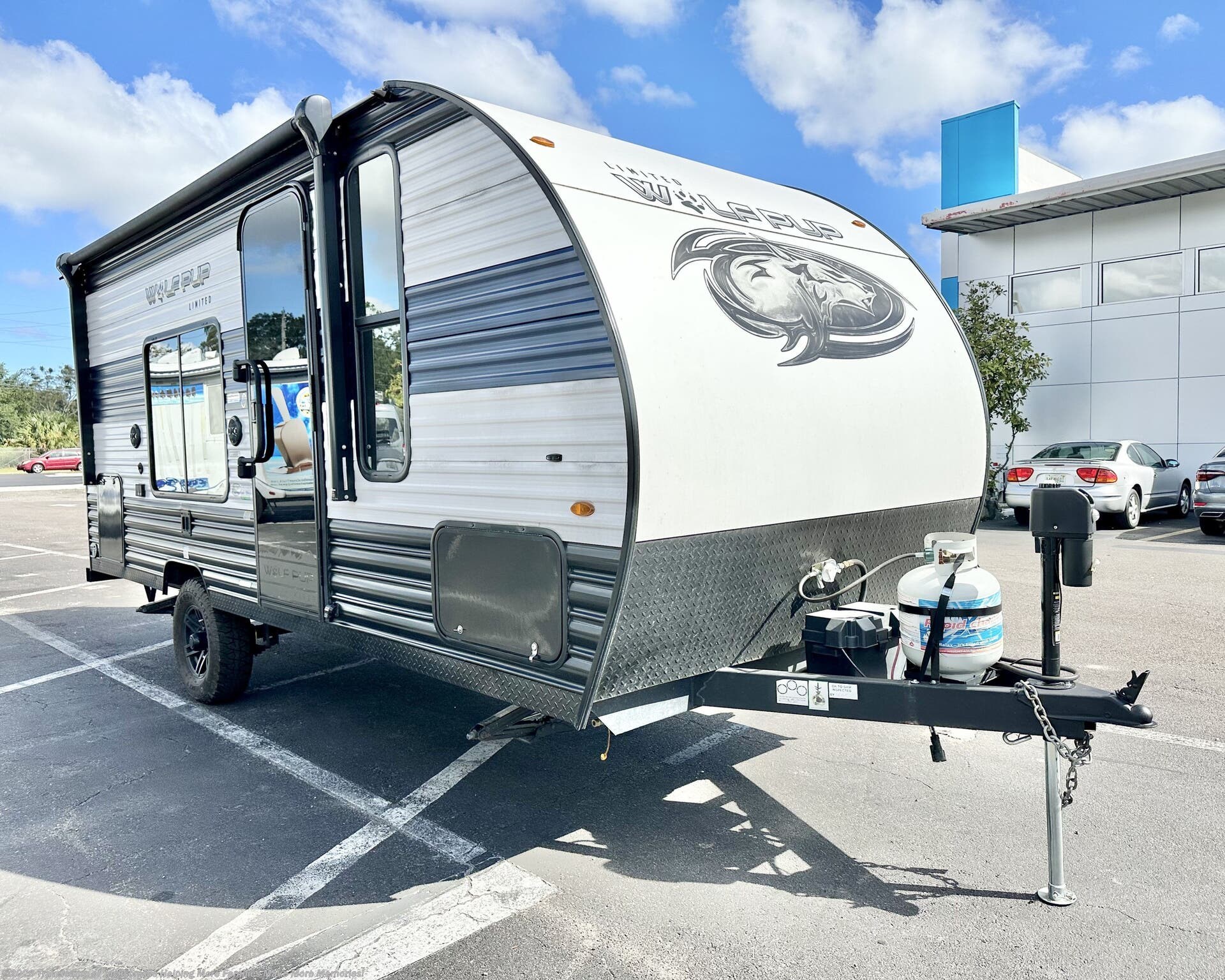 Used 2023  Forest River Wolf Pup 16FQ by Forest River from Travelcamp of Jacksonville in Jacksonville, FL