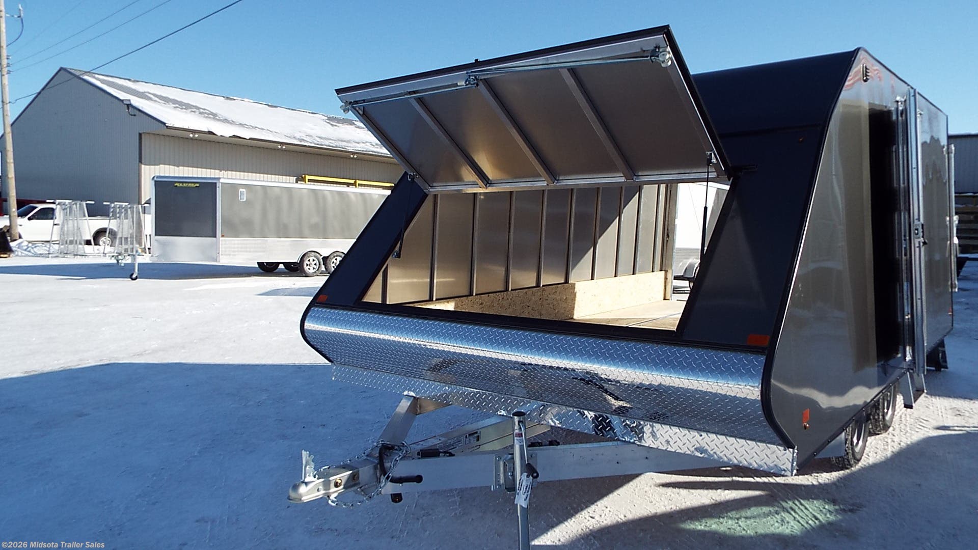 Snowmobile 2019 Mission Trailers Crossover 101"x14' Aluminum