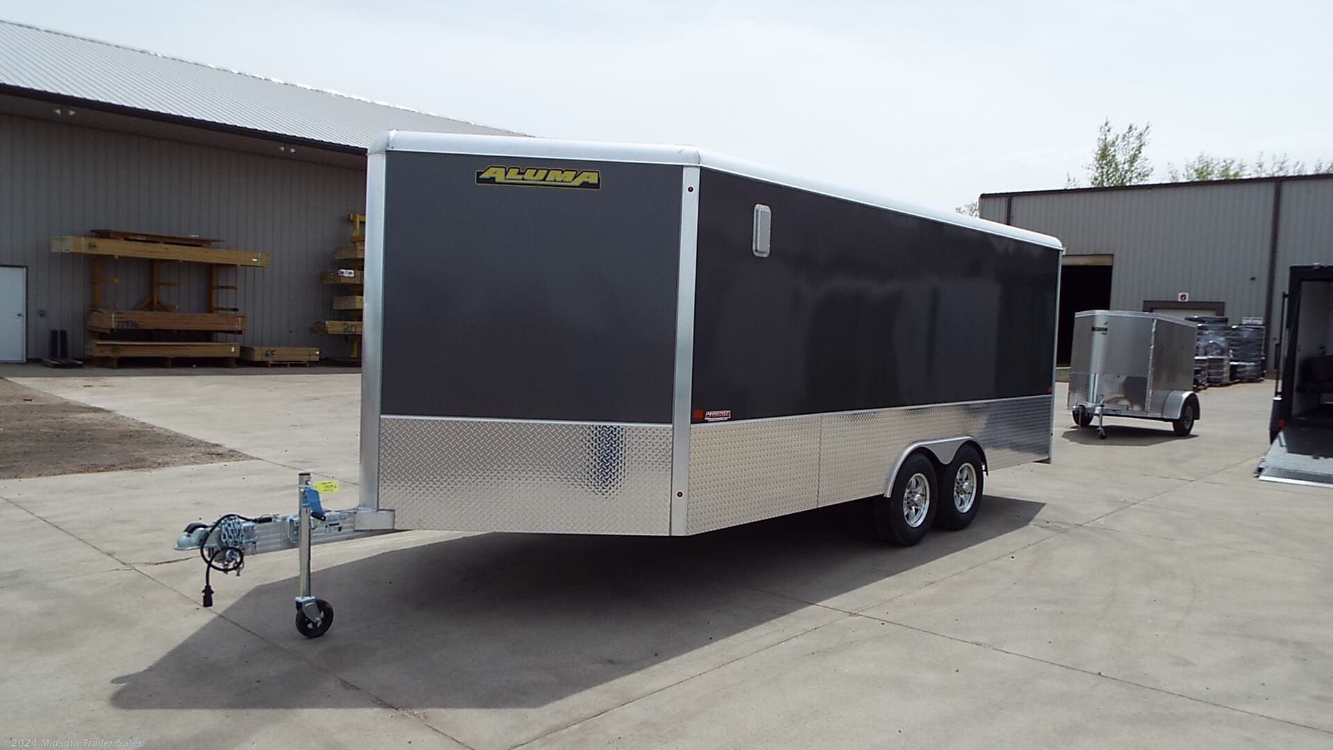 Cargo Trailer - 2020 Aluma AER818TAM 8' x18' Aluminum Enclosed Trailer ...