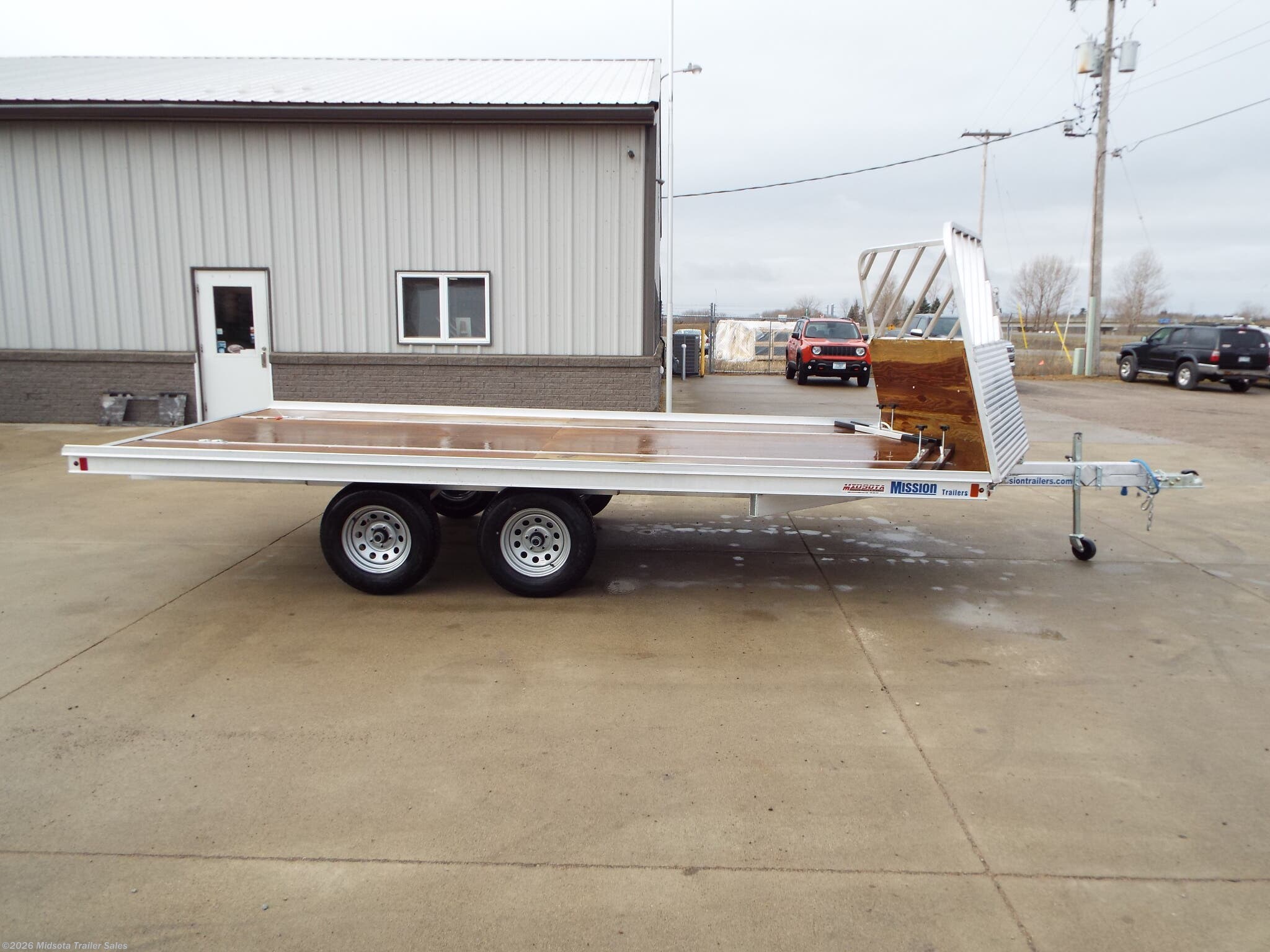 Snowmobile 2020 Mission Trailers MFS 101"x16' Aluminum Snowmobile