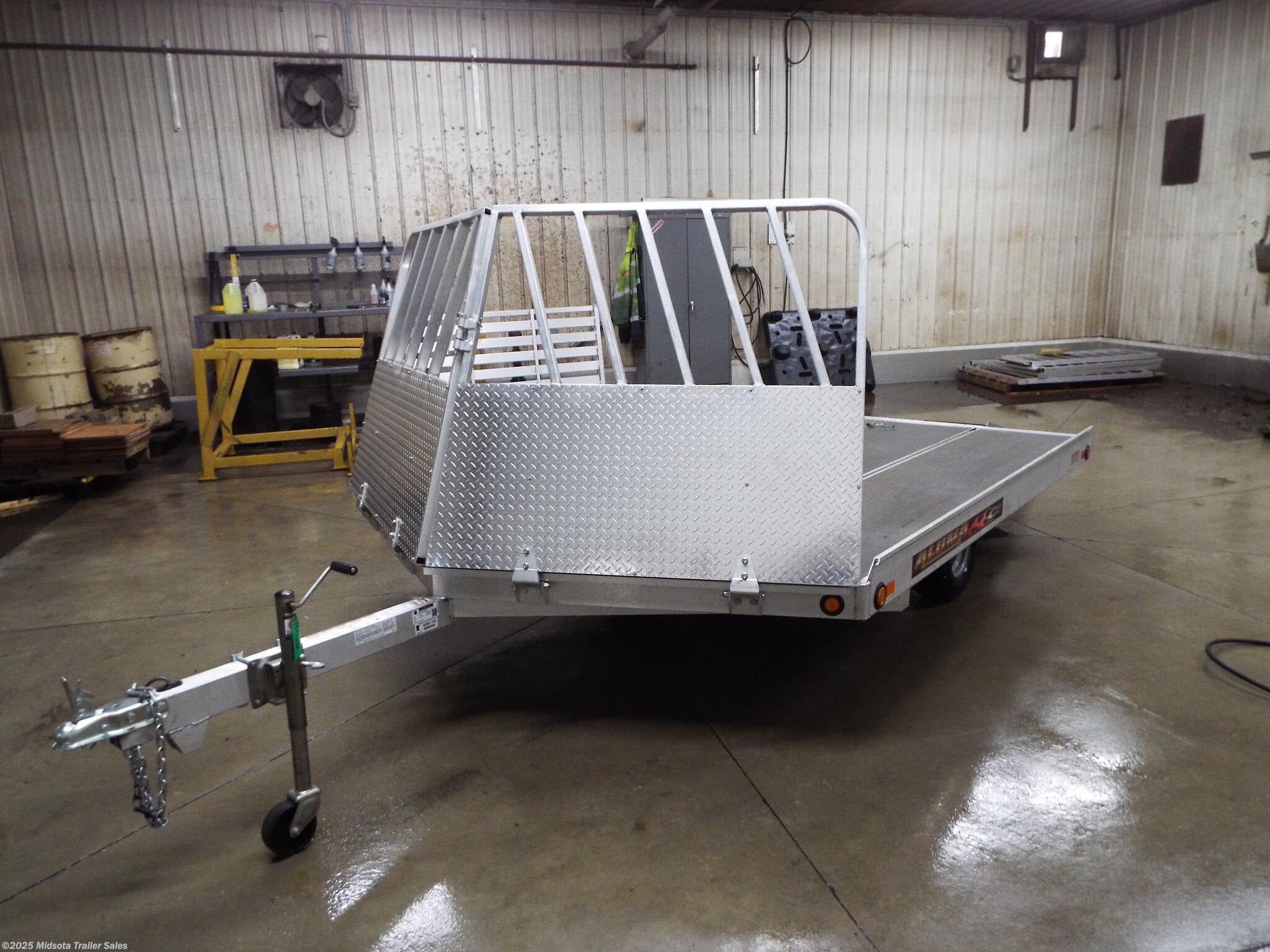 Snowmobile 2012 Aluma 8610D 86"x10' Aluminum Snowmobile Trailer