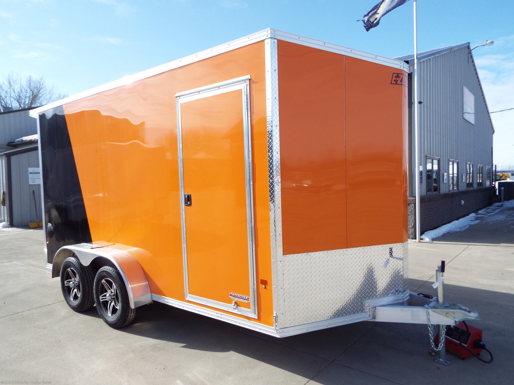 Cargo Trailer 2020 EZHauler 7'x14' Aluminum Enclosed Trailer