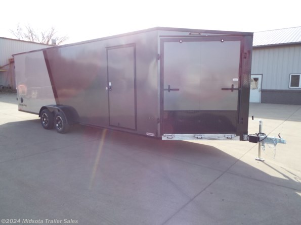 2023 Formula TrailPro 7'X29'  Aluminum Enclosed Snowmobile Trailer available in Avon, MN