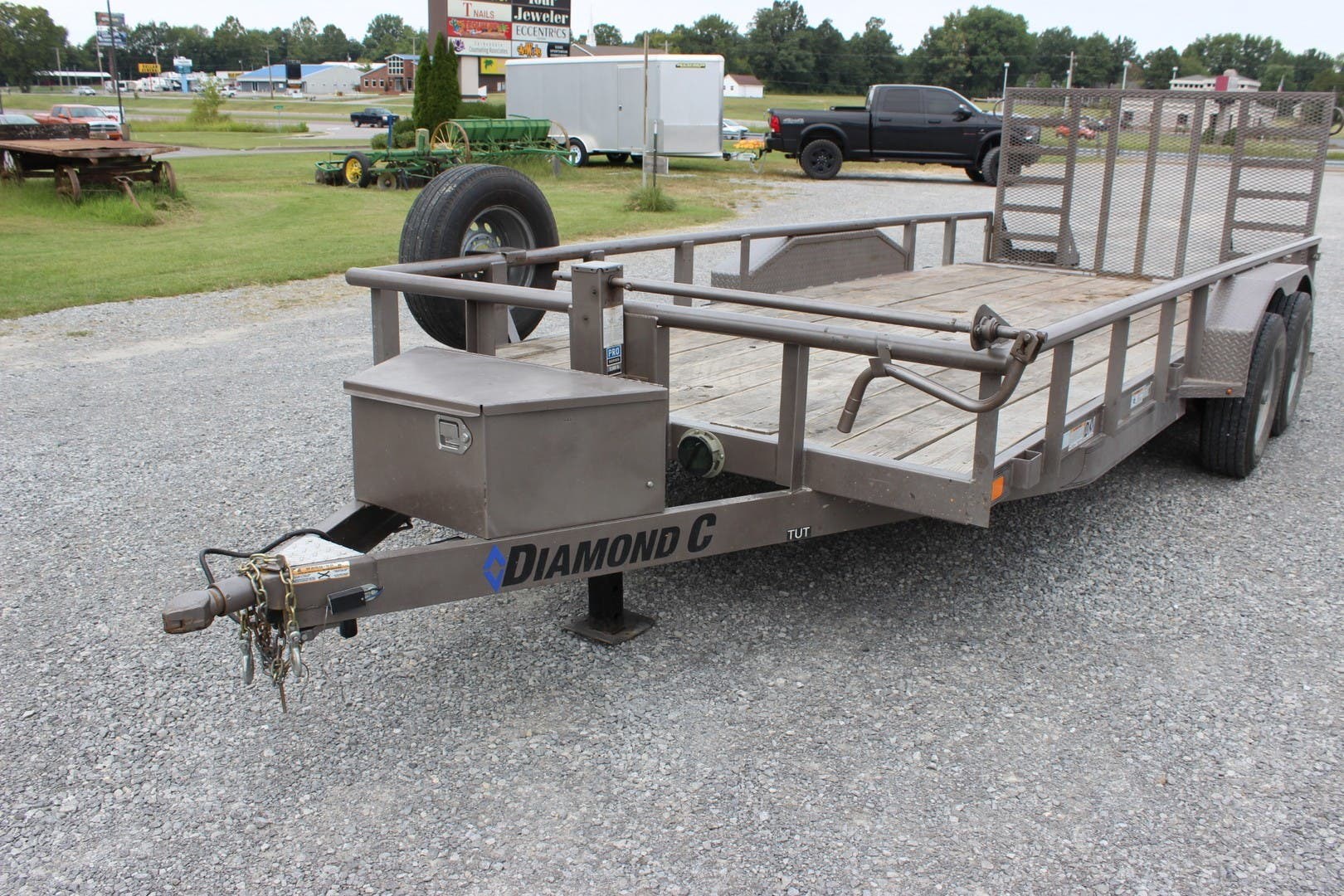 2019 Diamond C TUT25218X82 7x18 Utility Trailer For Sale DCT14282