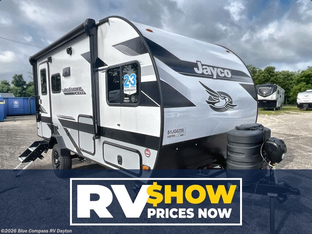 New 2025 Jayco Jay Feather Micro 166FBS available in New Carlisle, Ohio