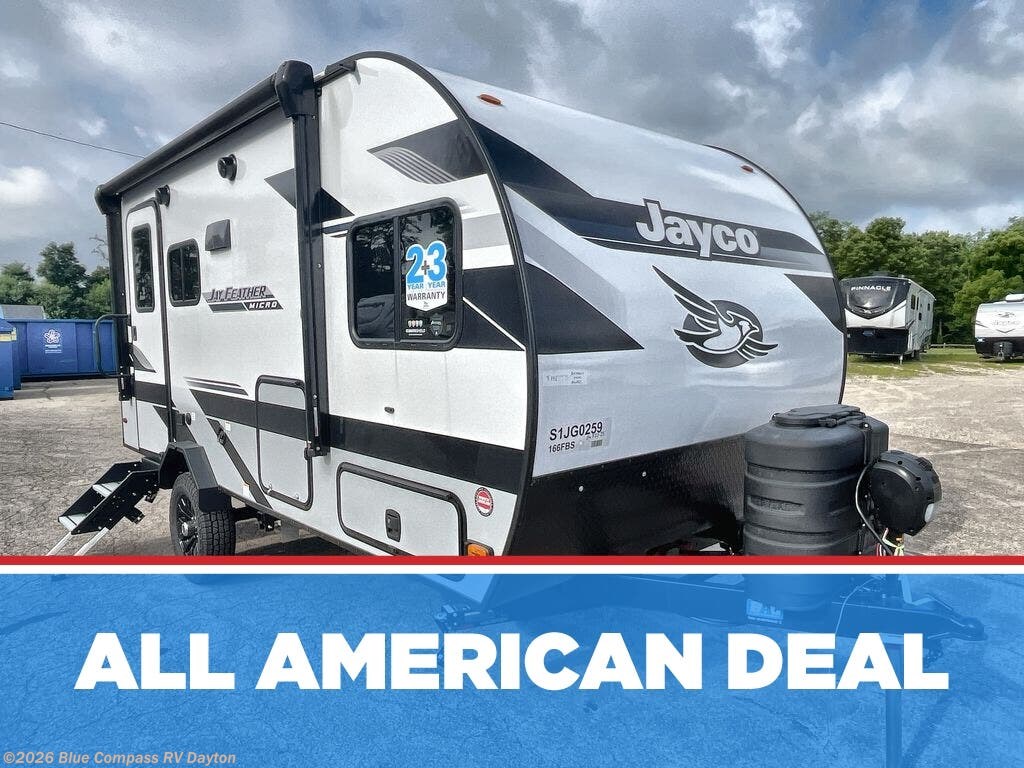 New 2025 Jayco Jay Feather Micro 166FBS available in New Carlisle, Ohio