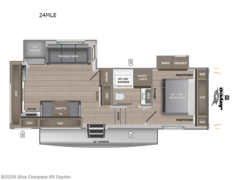 New 2026 Jayco Eagle SLE 24MLE available in New Carlisle, Ohio