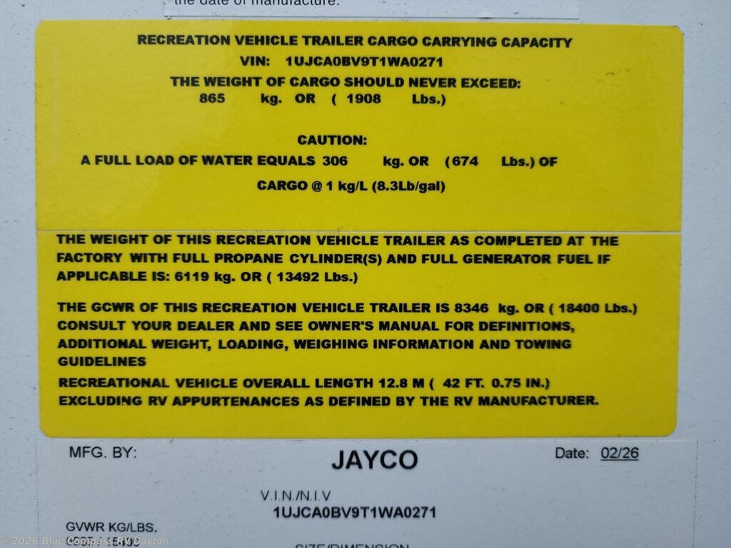 New 2026 Jayco Eagle 355MBQS available in New Carlisle, Ohio