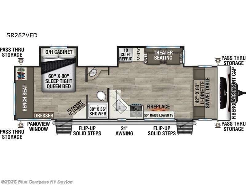 New 2026 Venture RV Stratus SR282VFD available in New Carlisle, Ohio