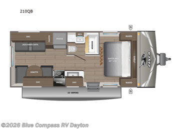 New 2027 Jayco Jay Flight 210QB available in New Carlisle, Ohio