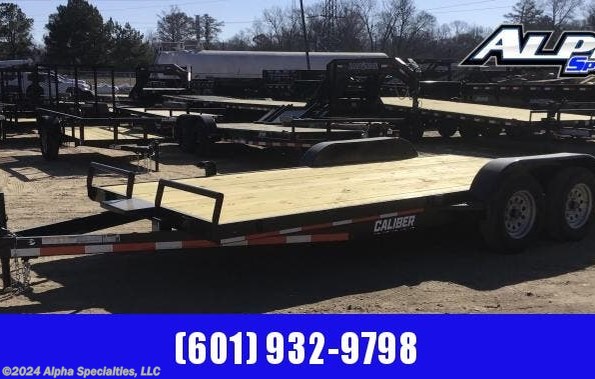 2022 Caliber 7 x 18 Tandem Utility Trailer 7k available in Pearl, MS