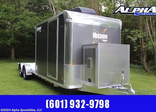 2022 Mission Trailers 80" x 26' Tandem Hybrid Carhauler 9,990k available in Pearl, MS