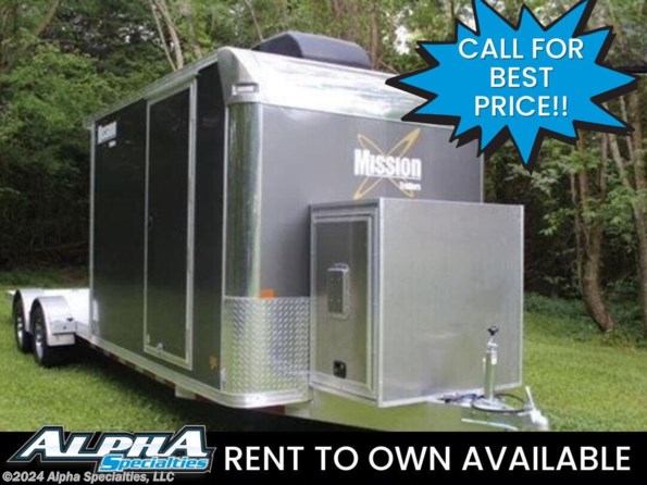 2022 Mission Trailers 80X26 Aluminum Hybrid Carhauler 9,990 Lb Trailer available in Pearl, MS