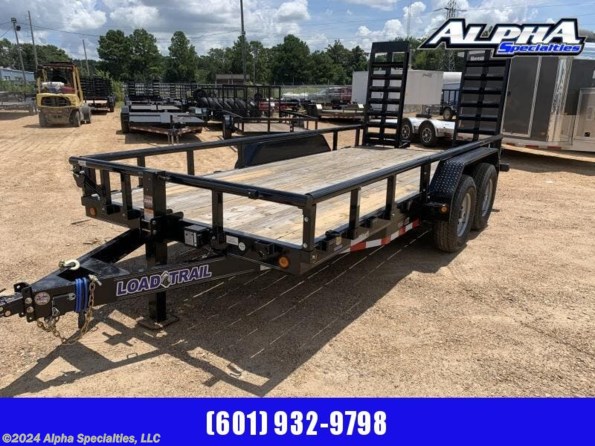 2022 Load Trail 83" x 16' Tandem Carhauler w/Side Rails 14k available in Pearl, MS