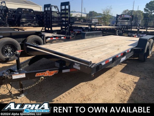 2023 Down 2 Earth 82X20 Wood Deck Car Hauler Trailer 7K GVWR available in Pearl, MS