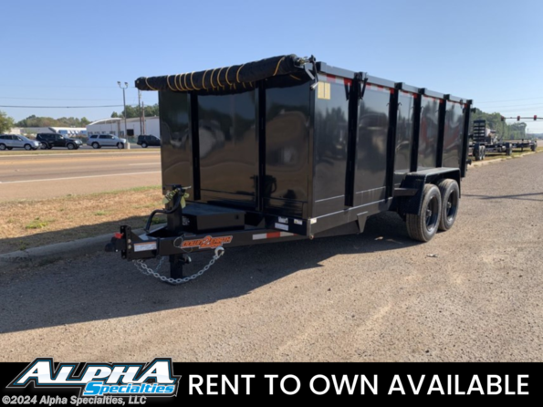 2023 Down 2 Earth 82X16 Tall Sided Dump Trailer 17.5K GVWR available in Pearl, MS