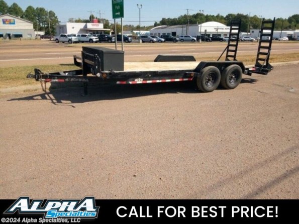 2022 IronBull USED 83 x 20 Tandem Axle Equipment Trailer 14k available in Pearl, MS