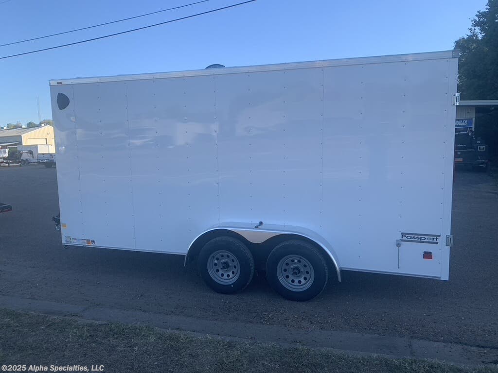7x16 Cargo Trailer for sale New Haulmark 7X16 Enclosed Cargo Trailer 7K GVWR TrailersUSA