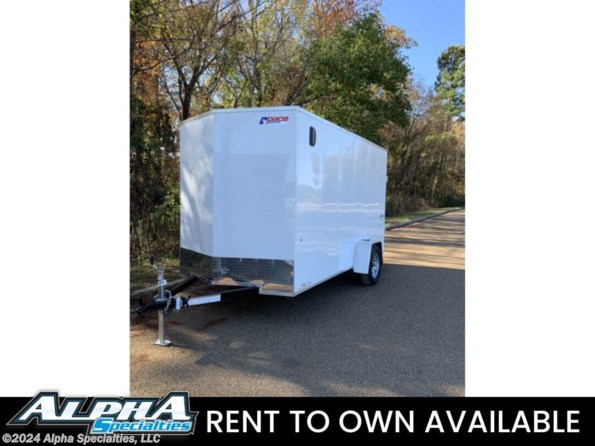 2024 Pace American 6X12 Enclosed Cargo Trailer 2990 GVWR available in Pearl, MS