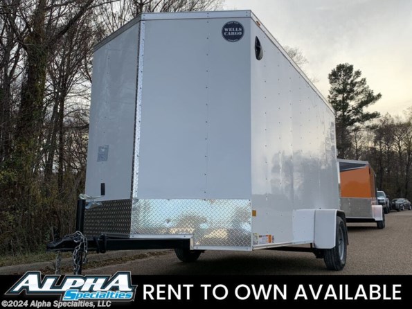 2024 Wells Cargo 6X12 Single Axle Enclosed Cargo Trailer available in Pearl, MS