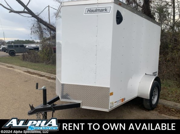 2024 Haulmark 5X8 Single Axle Enclosed Cargo Trailer available in Pearl, MS
