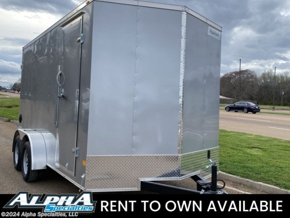 2024 Haulmark 7X14 Enclosed Cargo Trailer w/ Double Rear Doors available in Pearl, MS