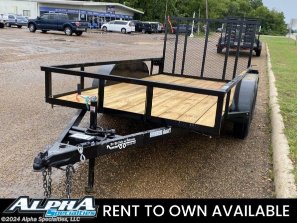 2024 Bye-Rite 72X12 Tube Top Utility Trailer 7K GVWR available in Pearl, MS