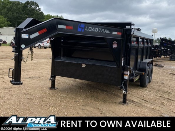 2024 Load Trail DG 83X14 Gooseneck 4' Sided Dump Trailer 14K GVWR available in Pearl, MS