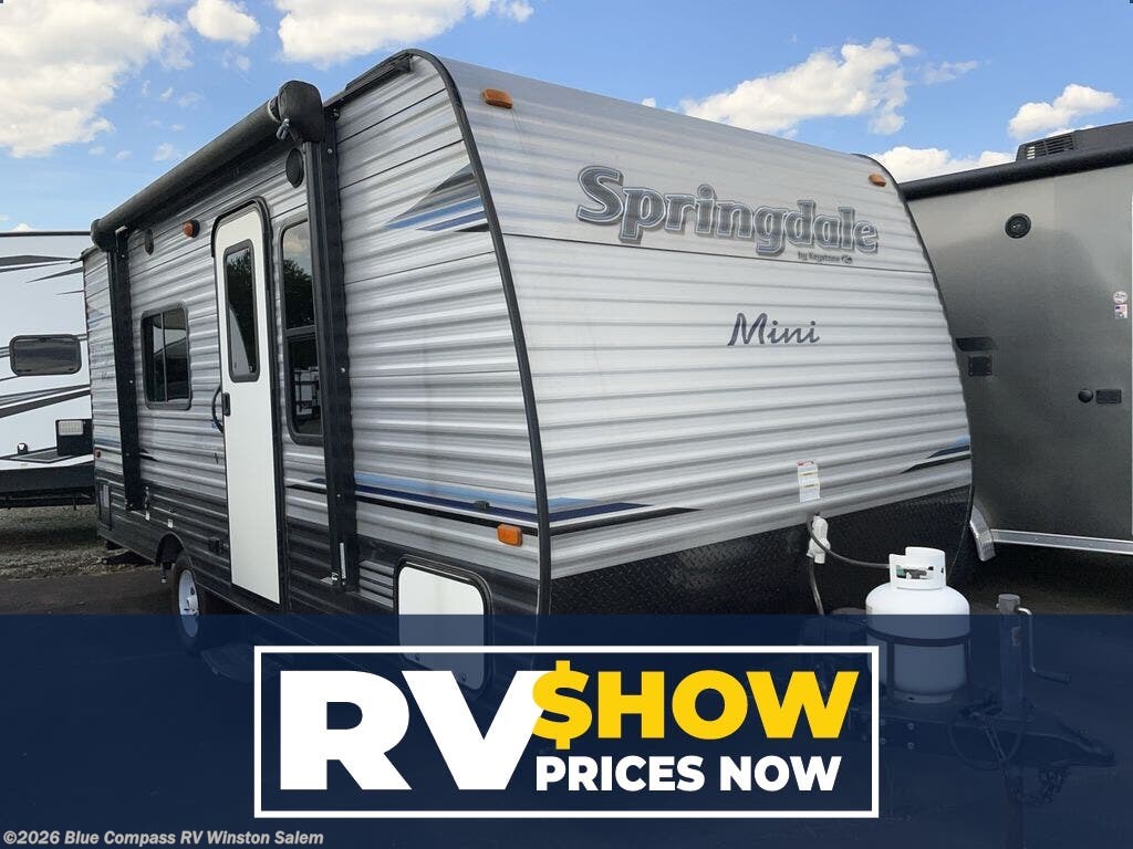 Used 2019 Keystone Springdale Mini 1700FQ available in Rural Hall, North Carolina