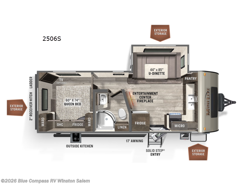 Used 2022 Forest River Rockwood Mini Lite 2506S available in Rural Hall, North Carolina