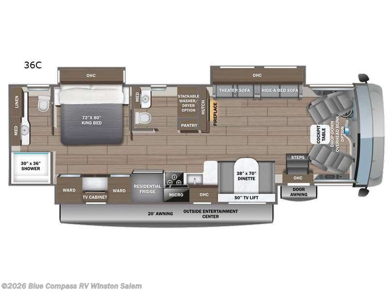 New 2026 Jayco Precept 36C available in Rural Hall, North Carolina