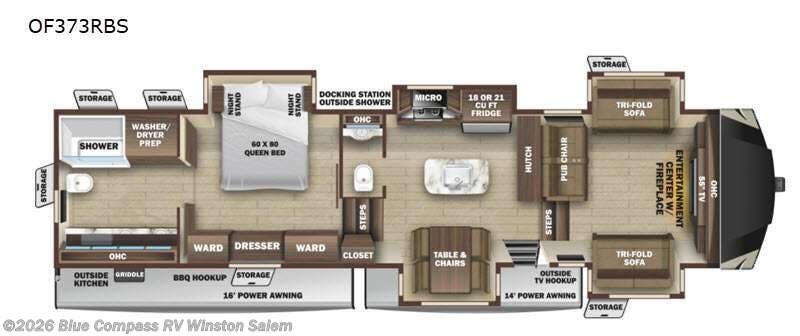 Used 2021 Highland Ridge Open Range OF373RBS available in Rural Hall, North Carolina