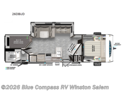 Used 2023 Forest River Salem 26DBUD available in Rural Hall, North Carolina