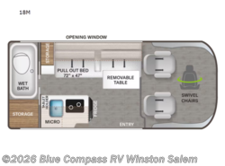 Used 2023 Thor Motor Coach Rize 18M available in Rural Hall, North Carolina