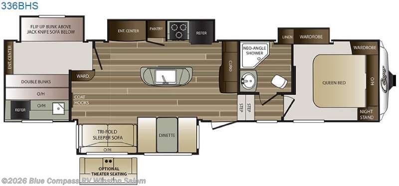 Used 2016 Keystone Cougar 336BHS available in Rural Hall, North Carolina