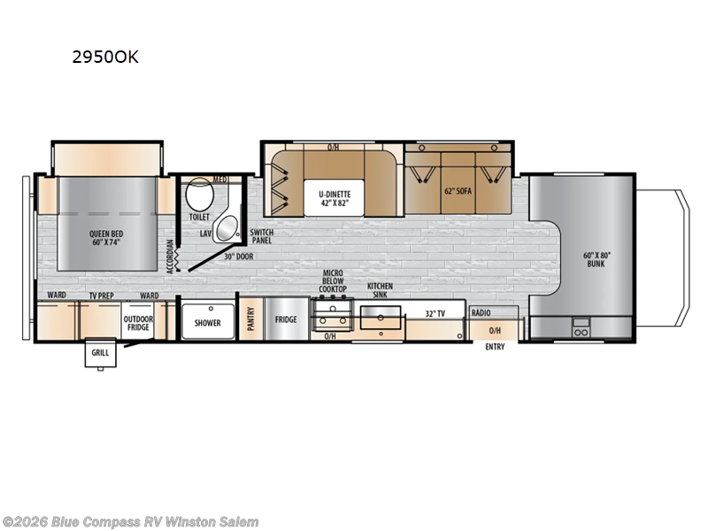 Used 2024 East to West Entrada 2950OK available in Rural Hall, North Carolina