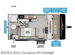 New 2025 Grand Design Transcend One 151RB available in Raleigh, North Carolina