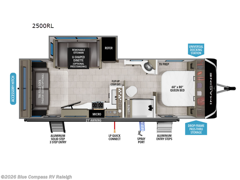 New 2026 Grand Design Imagine 2500RL available in Raleigh, North Carolina