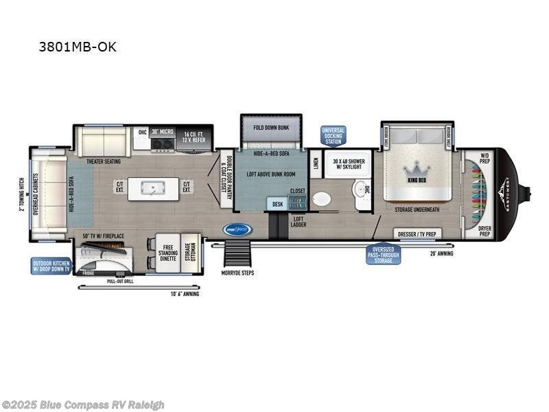 New 2025 East to West Blackthorn 3801MB-OK available in Raleigh, North Carolina