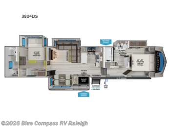 New 2026 Grand Design Influence 3804DS available in Raleigh, North Carolina