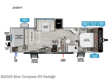 New 2026 Grand Design Transcend 265BHT available in Raleigh, North Carolina