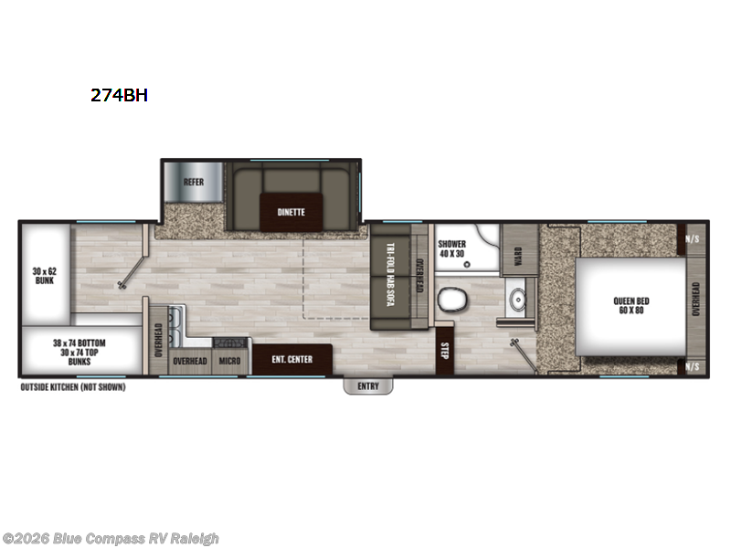Used 2021 Coachmen Chaparral 274BH available in Raleigh, North Carolina