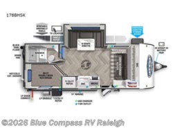 Used 2021 Forest River Salem FSX 178BHSK available in Raleigh, North Carolina