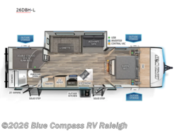 Used 2024 Forest River Cherokee Alpha Wolf 26DBH-L available in Raleigh, North Carolina