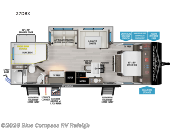Used 2025 Grand Design Transcend Xplor 27DBX available in Raleigh, North Carolina