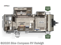 Used 2023 Forest River Flagstaff Micro Lite 25FBLS available in Raleigh, North Carolina