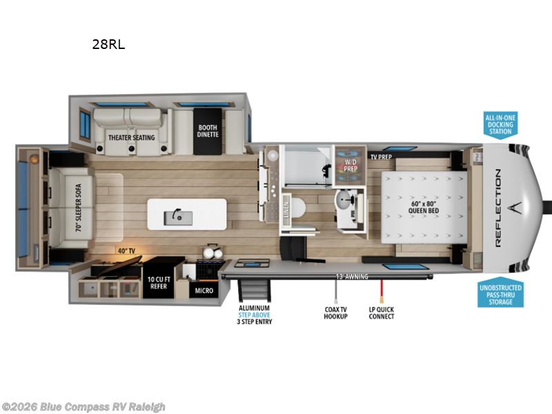 Used 2026 Grand Design Reflection 100 Series 28RL available in Raleigh, North Carolina