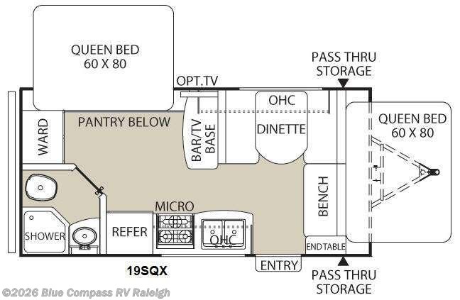 Used 2014 Coachmen Freedom Express 19SQX available in Raleigh, North Carolina