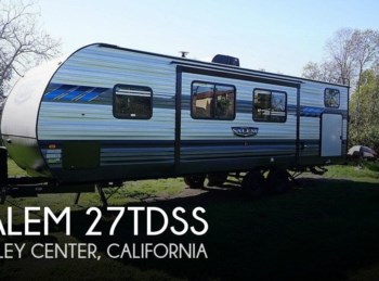 Used 2021 Forest River Salem 27TDSS available in Valley Center, California